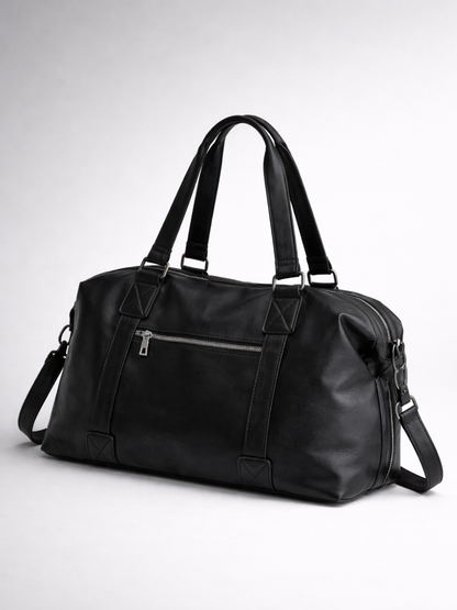 university bag with wide shoulder straps