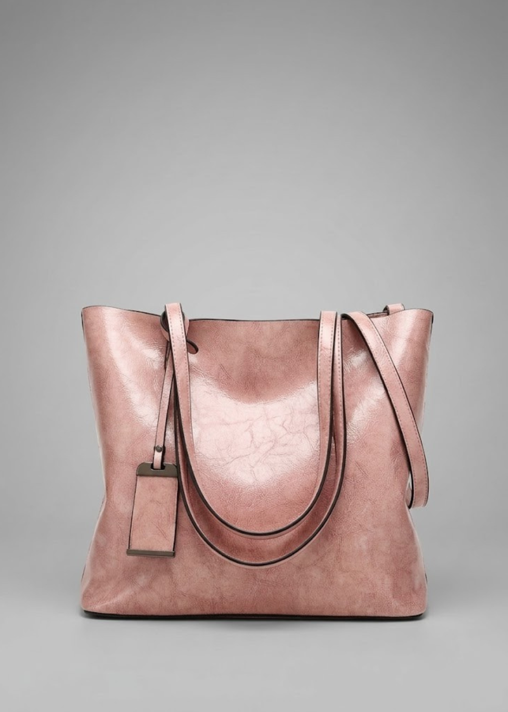 Vintage Leather Work Tote, Munich